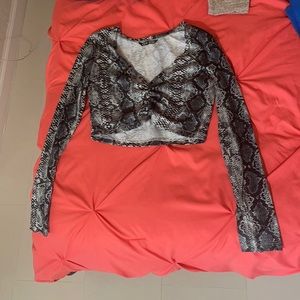Long Sleeve crop top